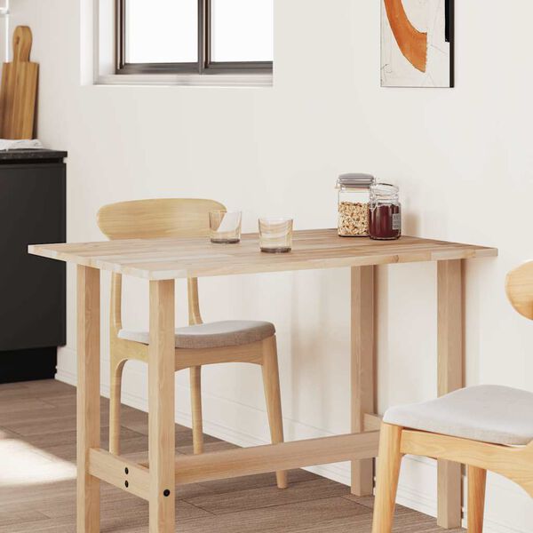 vidaXL Table Top Rectangular 100x70x2 cm Solid Wood Acacia