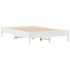vidaXL Bed Frame without Mattress White 160x200 cm Solid Wood Pine