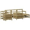 vidaXL 7 Piece Garden Sofa Set Impregnated Wood Pine