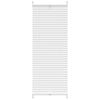 vidaXL Plisse Blind 40x125cm White Pleated Blind