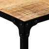 vidaXL Dining Table Solid Mango Wood and Steel 120x60x76 cm