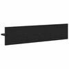 vidaXL Wall-Mounted Coat Rack Wall-mounted Black Oak 80 x 10.5 x 18 cm