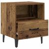vidaXL Bedside Cabinet Old Wood 40 x 35 x 47.5 cm Engineered Wood
