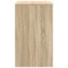 vidaXL Garage Storage Cabinet Sonoma Oak 60x51x85 cm Solid Wood Pine