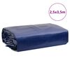 vidaXL Tarpaulin Blue 2.5x3.5 m 650 g/m&sup2;