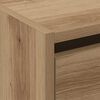 vidaXL Shoe Cabinet Artisan Oak 80 x 21 x 125.5 cm Engineered Wood