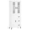 vidaXL Highboard White 69.5x34x180 cm Engineered Wood