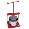 vidaXL Fruit and Wine Press Stainless Steel 6 L