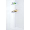 RIDDER Telescopic Shower Rack with 4 Shelves