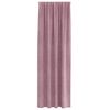 vidaXL Curtains with Curtains 2 pcs Dark pink 140 x 225 cm Velvet