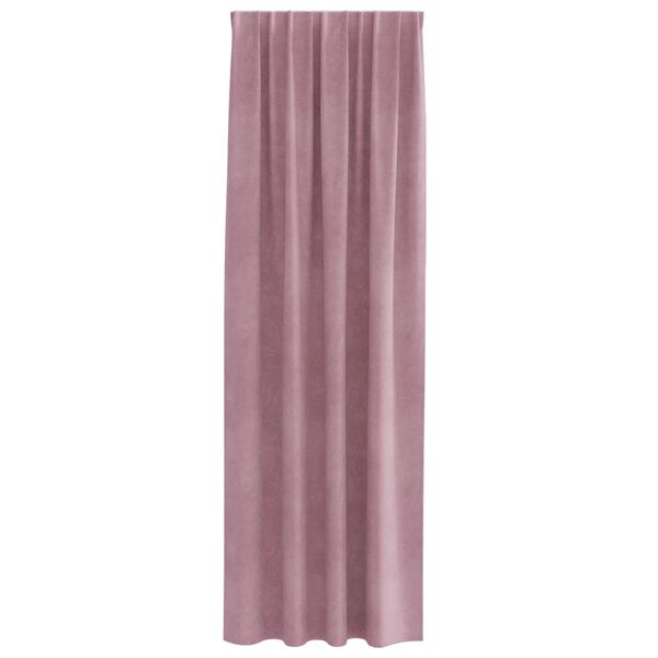 vidaXL Curtains with Curtains 2 pcs Dark pink 140 x 225 cm Velvet
