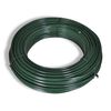 vidaXL Chain Link Fence with Posts Steel 1,25x15 m Green