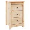 vidaXL Bedside Cabinets 2 pcs 40x35x61.5 cm Solid Wood Pine
