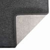 vidaXL Carpet Runner Dark Grey 100 x 150 cm 100% Polypropylene