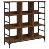 vidaXL Sideboard Brown Oak 102x32x103,5 cm Engineered Wood