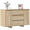 vidaXL Sideboard Sonoma Oak 120 x 41 x 75 cm Engineered Wood