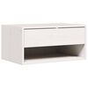 vidaXL Bedside Table 2 pcs White 50 x 32.5 x 24 cm Solid pine wood