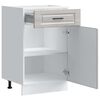 vidaXL Kitchen Base Cabinet&nbsp;Porto Grey Sonoma Engineered Wood