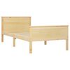vidaXL Bed Frame without Mattress Solid Wood Pine 90x200 cm