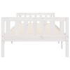 vidaXL Children's Bed without Mattress White 90x190 cm Solid Wood Pine
