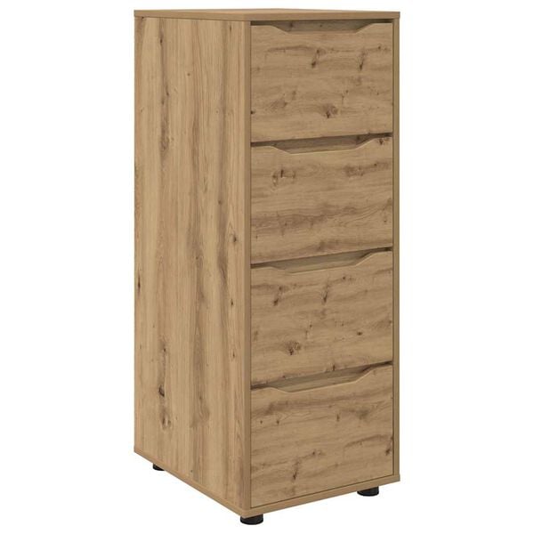 vidaXL Storage Cabinet Artisan Oak 40 x 48 x 105 cm Engineered Wood