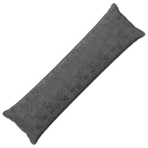 vidaXL Cushion Cover HOUTEN Dark Grey 40 x 145 cm Faux Rabbit Fur