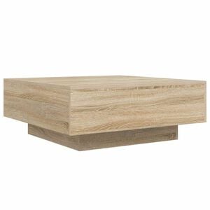 vidaXL Coffee Table Sonoma Oak 80x80x31 cm Engineered Wood