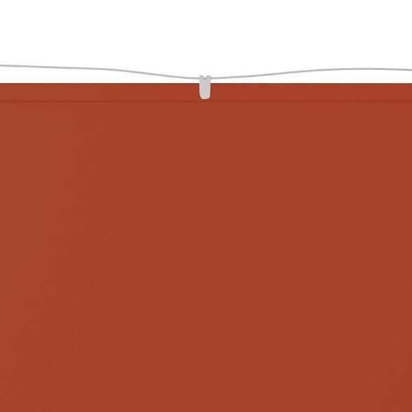 vidaXL Vertical Awning Terracotta 180x1200 cm Oxford Fabric
