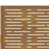 vidaXL Garden Gate 100x200 cm Corten Steel Square Design