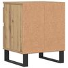 vidaXL Bedside Cabinets 2 pcs Artisan Oak 40x35x50 cm Engineered Wood