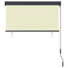 vidaXL Outdoor Roller Blind 120x250 cm Cream