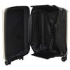 vidaXL Suitcase Folding Champagne 34 x 23 x 55.5 cm ABS Plastic