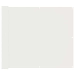 vidaXL Balcony Screen PU coated oxford alu