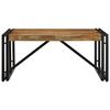 vidaXL Coffee Table Multicolour 80x80x35 cm Solid Wood Reclaimed