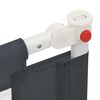 vidaXL Toddler Safety Bed Rail Dark Grey 150x25 cm Fabric