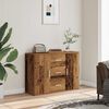 vidaXL Sideboard Old Wood 90x29.5x65 cm Engineered Wood