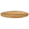 vidaXL Table Top &Oslash; 80x2.5 cm Round Solid Wood Mango