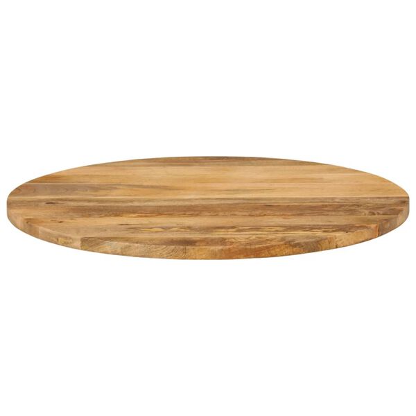 vidaXL Table Top &Oslash; 80x2.5 cm Round Solid Wood Mango