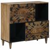 vidaXL Sideboard with Storage Brown 80 x 33.5 x 75 cm Solid Mango Wood