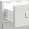 vidaXL Kitchen Base Cabinet "Kalmar" High Gloss White Engineered Wood