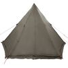 vidaXL Family Tent Tipi 6-Person Brown Waterproof