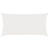 vidaXL Sunshade Sail White 2 x 6 m HDPE