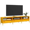 vidaXL TV Cabinet Mustard Yellow 202x39x43.5 cm Cold-rolled Steel