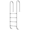 vidaXL Pool Ladder 54x38x184.5 cm 304 Stainless Steel