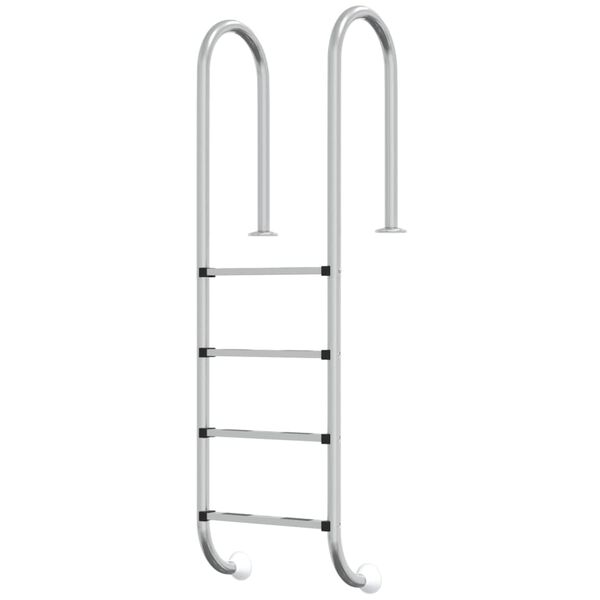 vidaXL Pool Ladder 54x38x184.5 cm 304 Stainless Steel