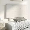 vidaXL Bed Headboard White 104x6x82.5 cm Solid Wood Pine