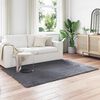 vidaXL Faux Sheepskin Rug Tafalla Anthracite 120 x 170 cm Polyester
