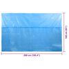 Rectangular Pool Cover 260 x 160 cm PE Blue