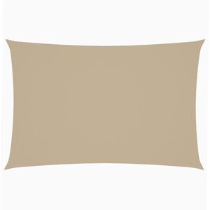 vidaXL Sunshade Sail Oxford Fabric Rectangular 2x4 m Beige