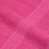 vidaXL Guest Towels "FROGN" 4 pcs Pink 30x50 cm 360 gsm